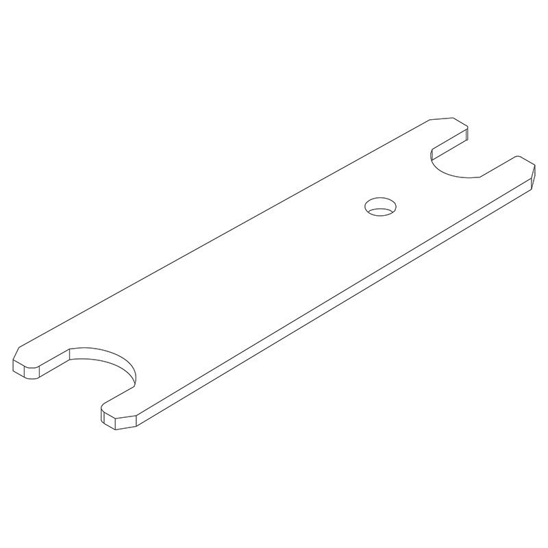SPANNER FLAT 19MM & 14MM THICK 2,7MM